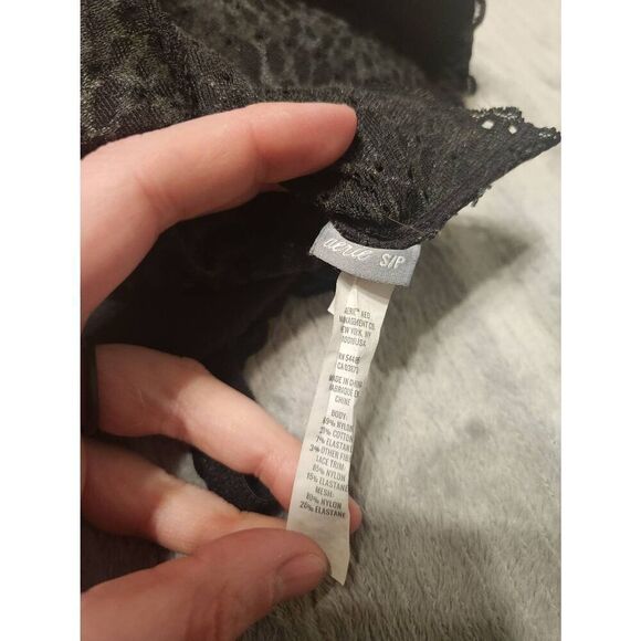 American Eagle Outfitters Aerie Bralette Black Lace Size S Racerback - Picture 3 of 3